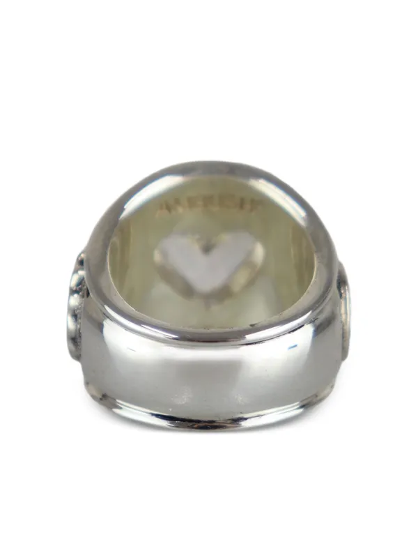 AMBUSH Heart Link Ring シルバー　Lサイズ AMBUSH Heart Link Ring シルバー Lサイズ アクセサリー