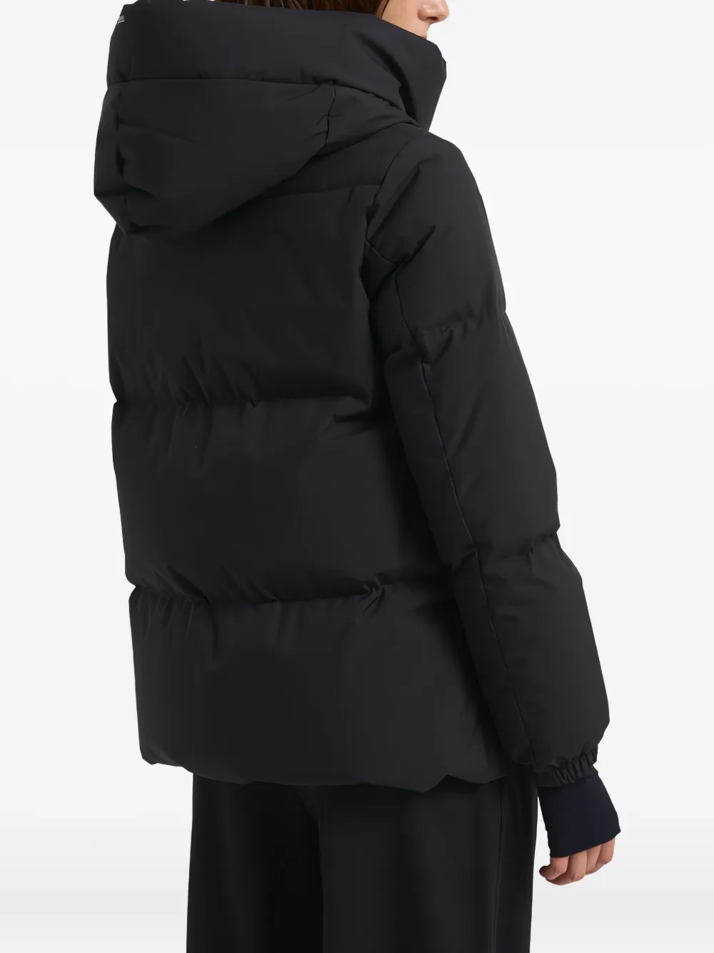 Herno Donsjack met capuchon Zwart