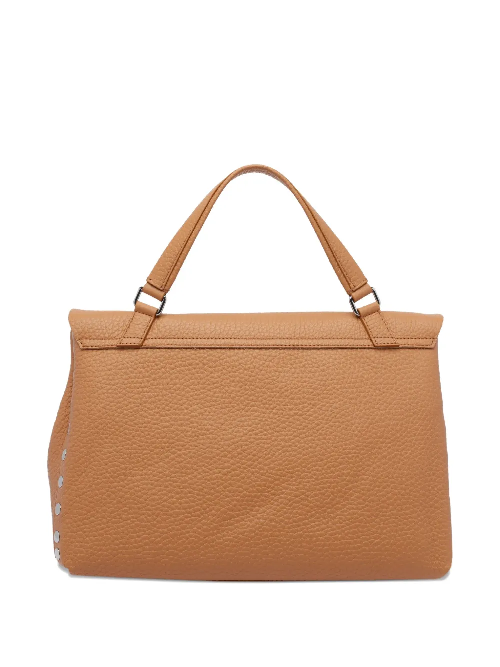 Zanellato medium Postina leather tote bag Bruin
