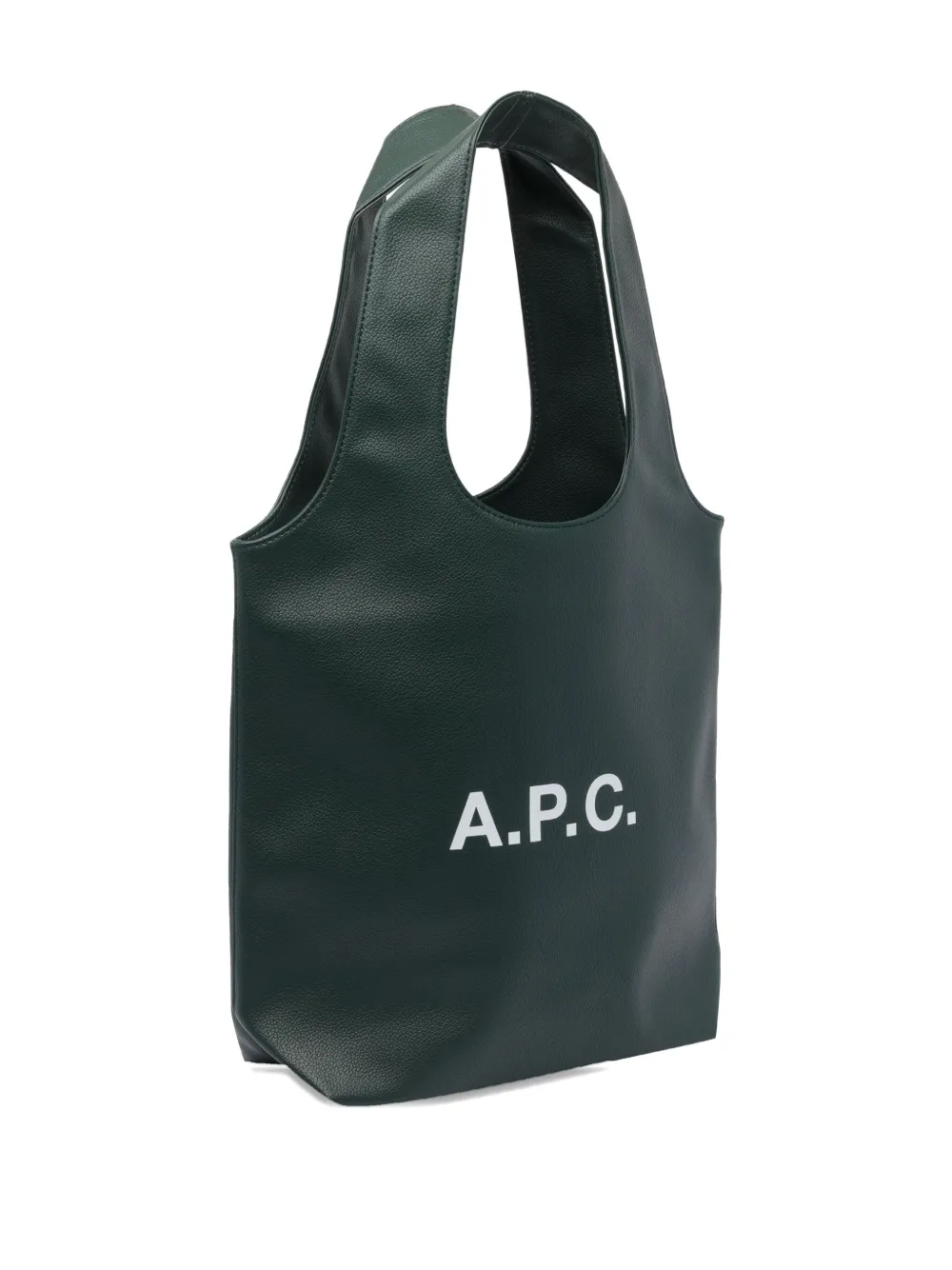 A.P.C. Ninon shopper met logoprint Groen