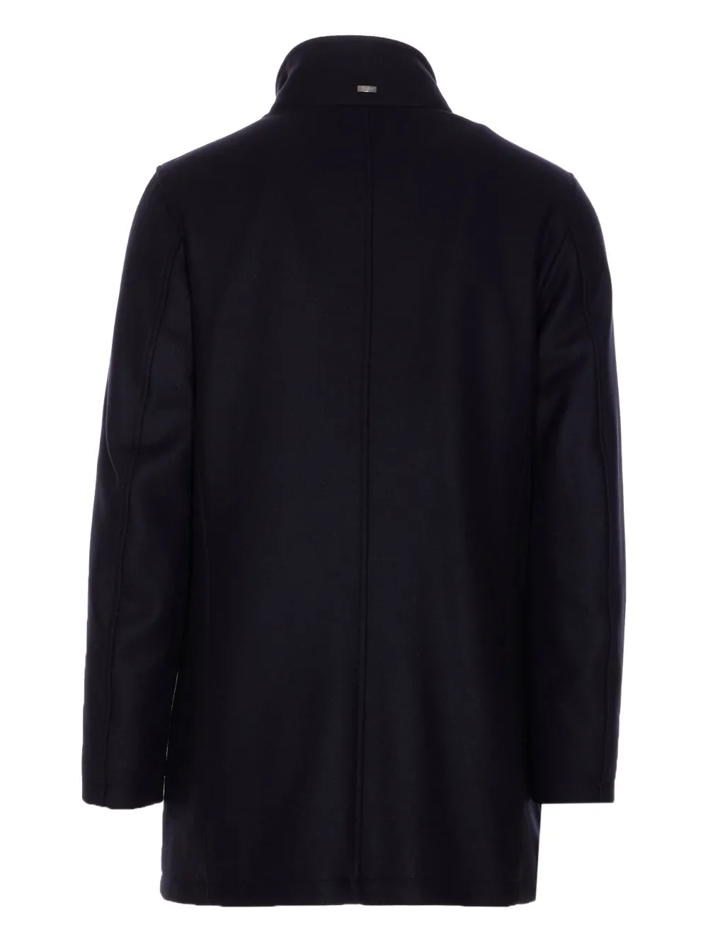 Herno shearling-collar zip-up coat | Single Breasted Coats | Image 2