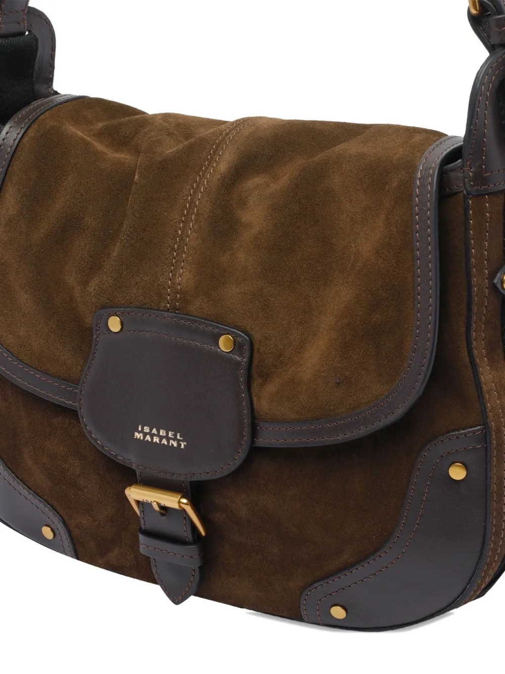 ISABEL MARANT Sierra schoudertas Bruin