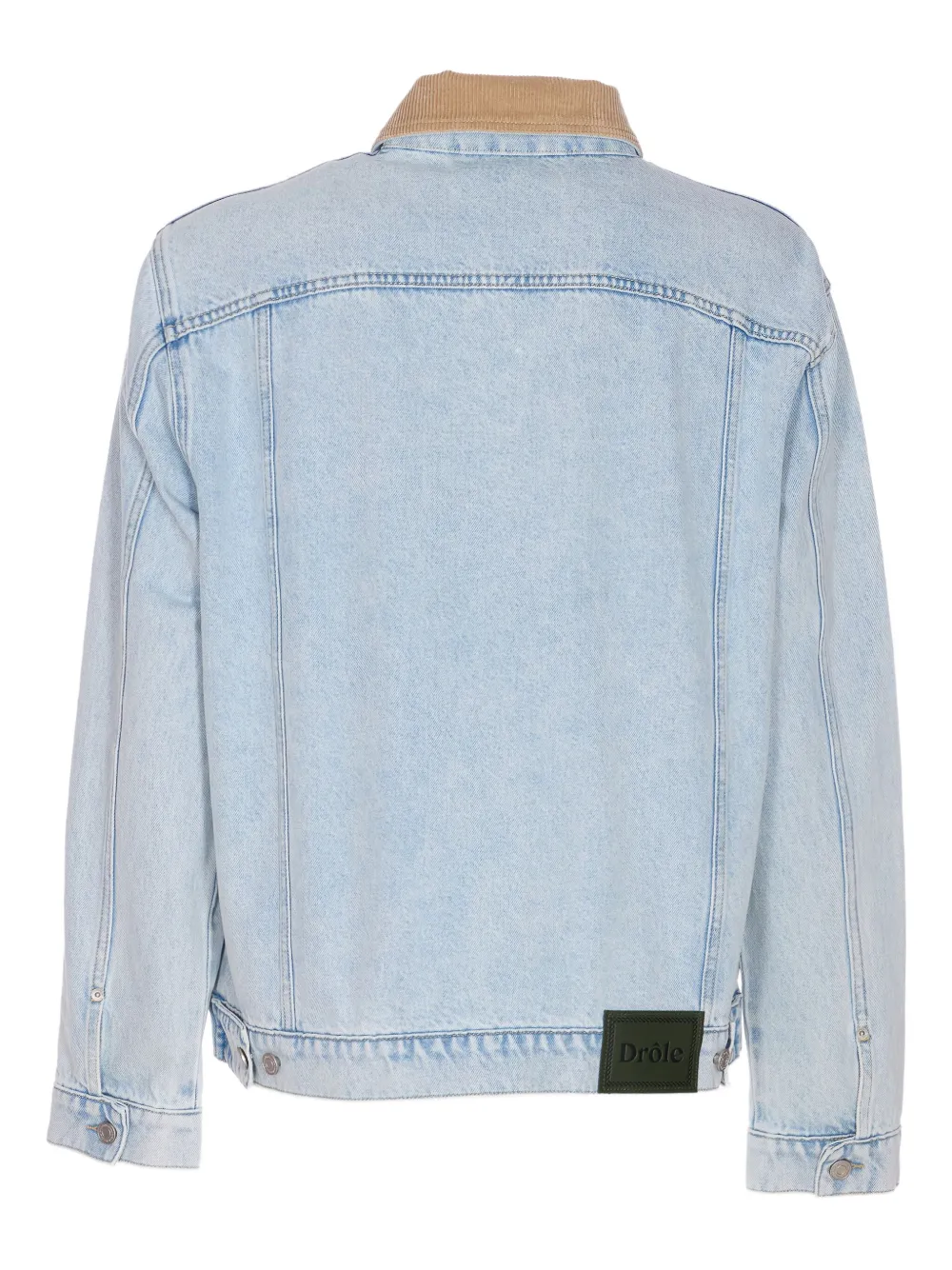 Drôle De Monsieur Denim jack Blauw