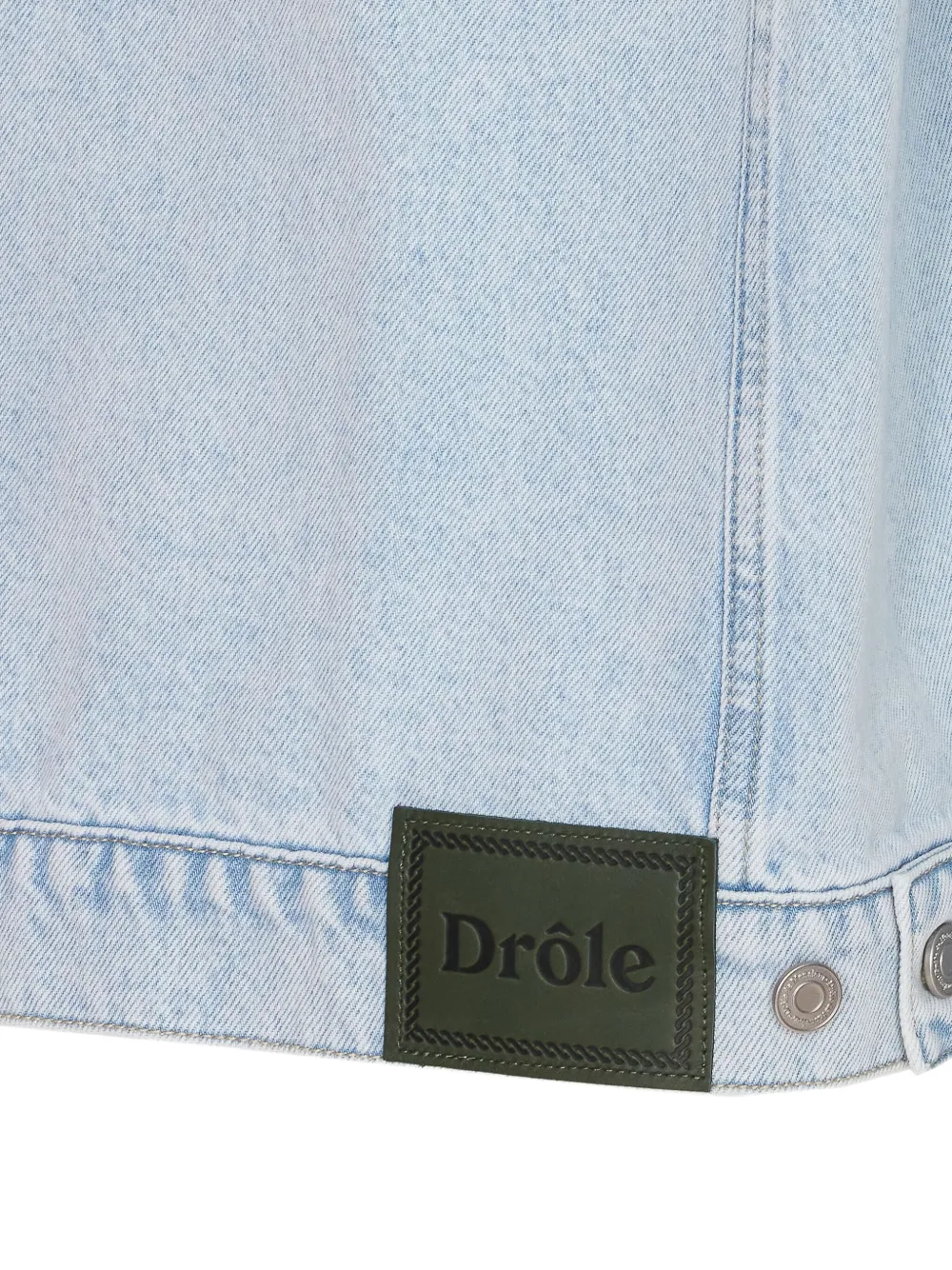 Drôle De Monsieur Denim jack Blauw