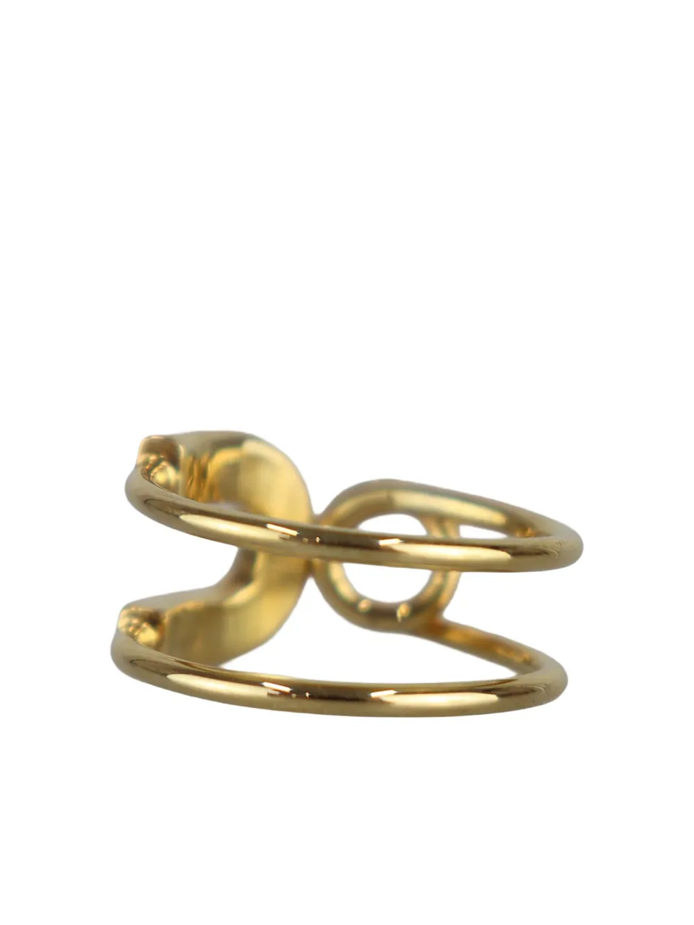 AMBUSH Safety Pin double-band ring | Women | Image 2