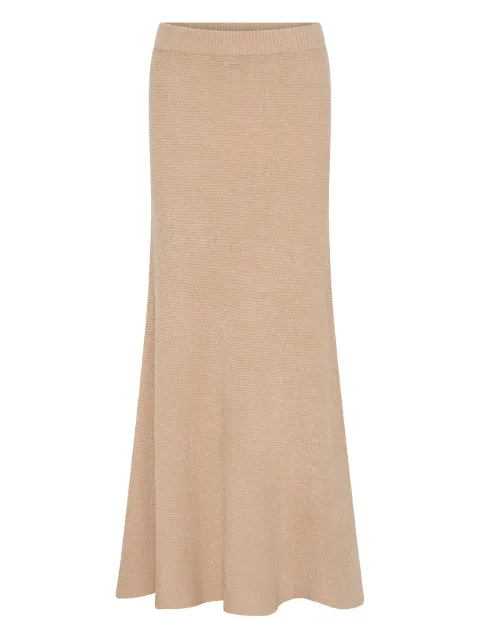 Anna Quan ribbed flared skirt