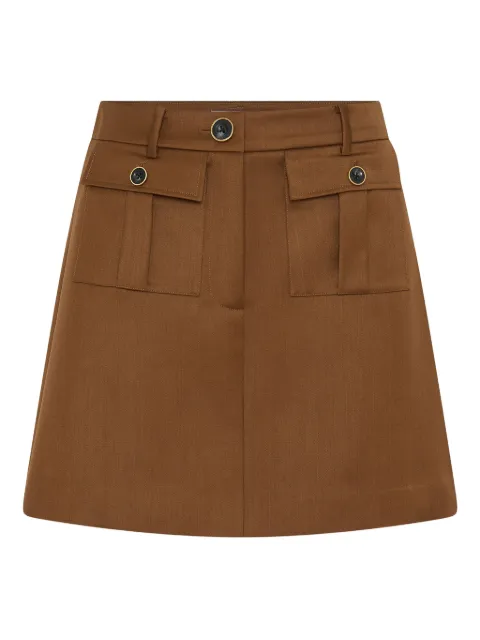 Anna Quan pocket-detail mini skirt