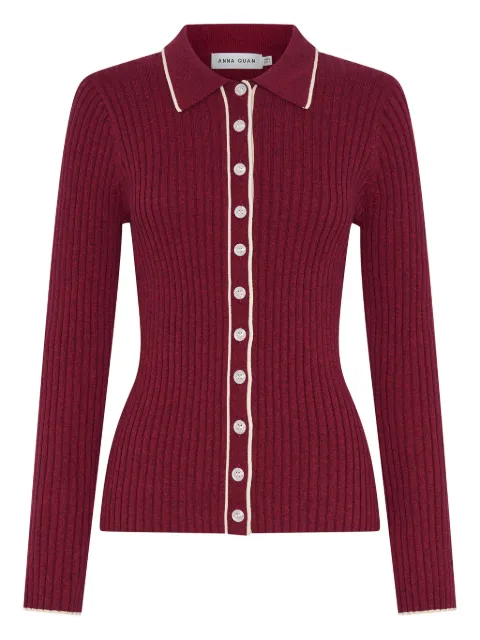 Anna Quan Ashlen ribbed cardigan