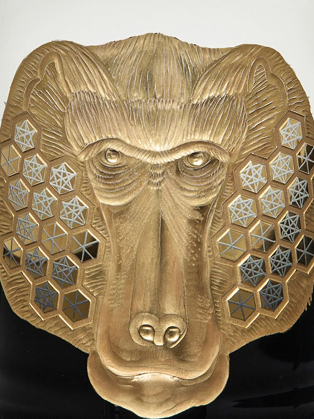 Artel African Safari baboon-head geometric glass | Glassware | Image 2