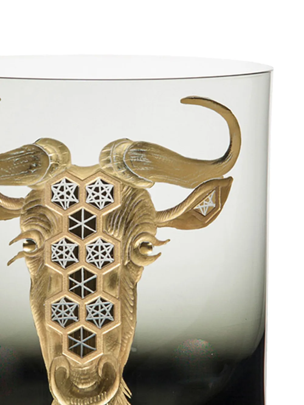 Artel African Safari wildebeest-head glass | Glassware | Image 2