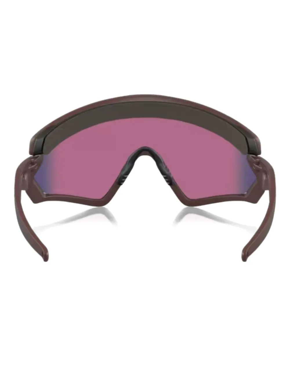 Oakley Zonnebril met shield montuur Veelkleurig