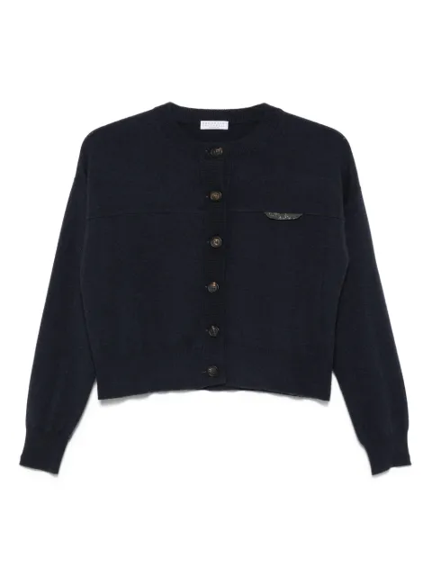 Brunello Cucinelli Monili-chain cardigan