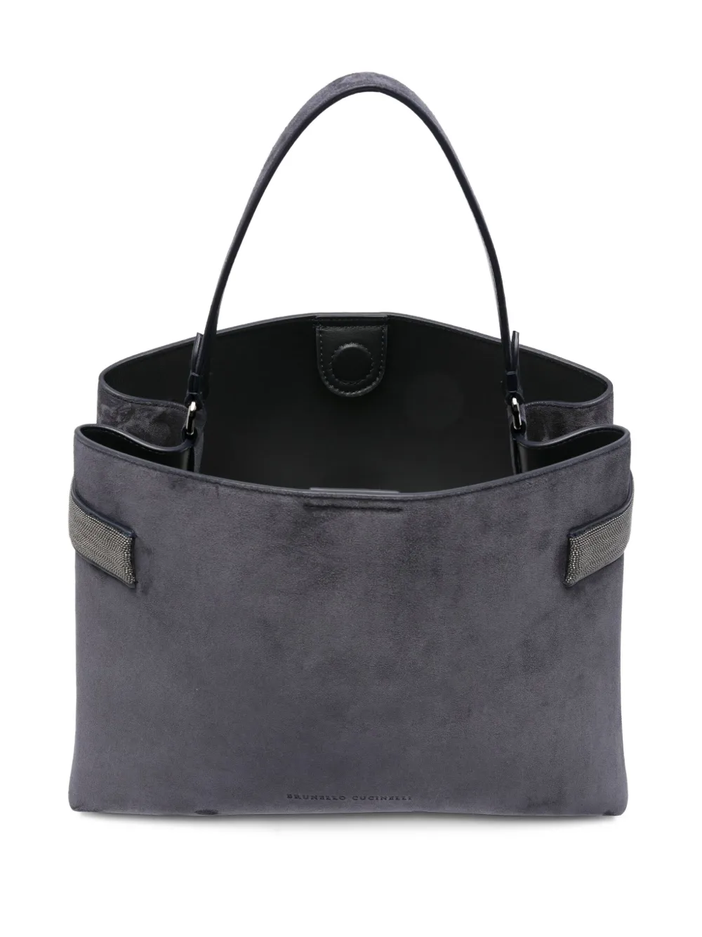 Brunello Cucinelli Suède shopper Blauw