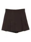 Brunello Cucinelli pleated tailored shorts - Brown