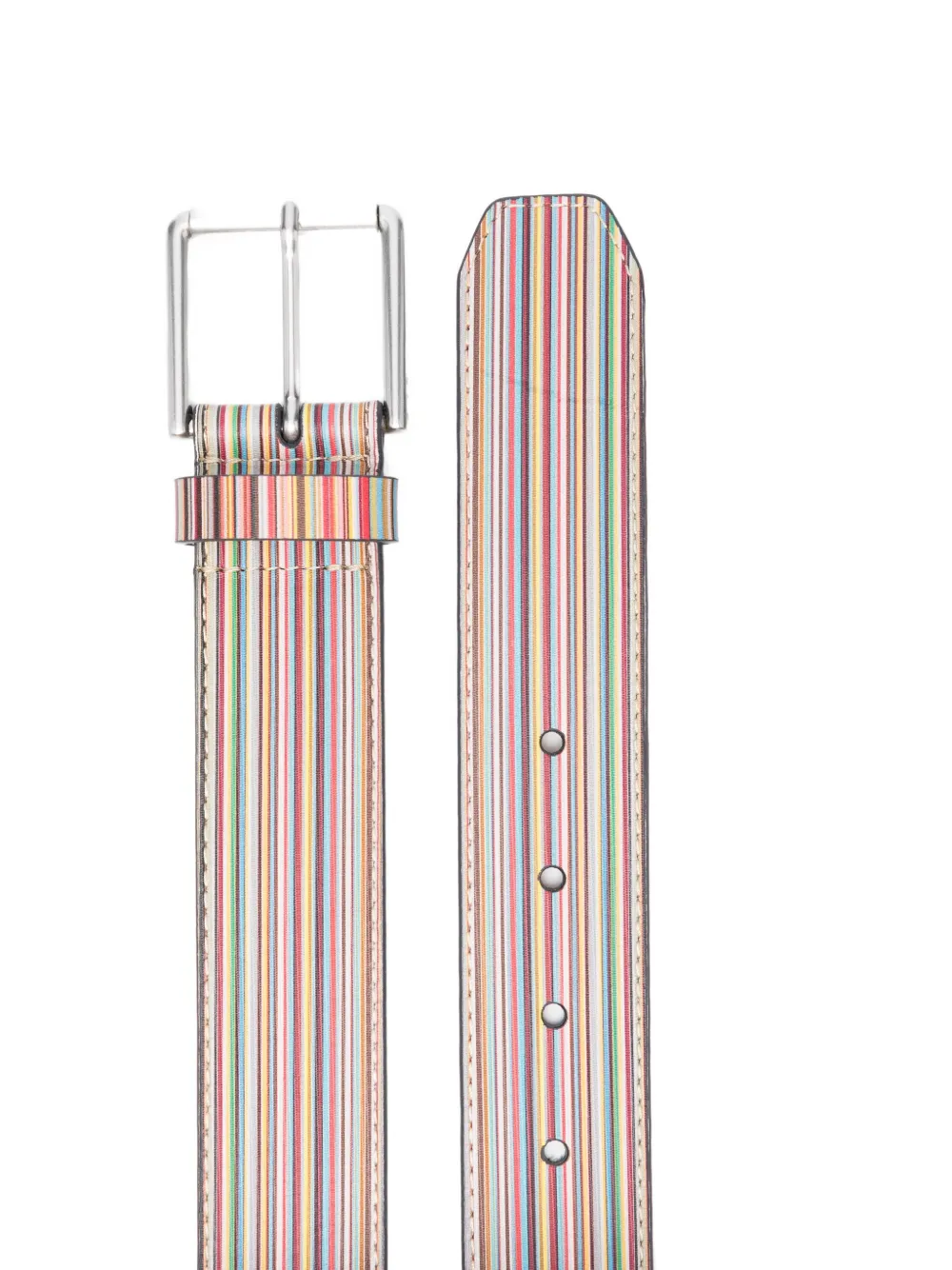 Paul Smith Gestreepte riem Blauw