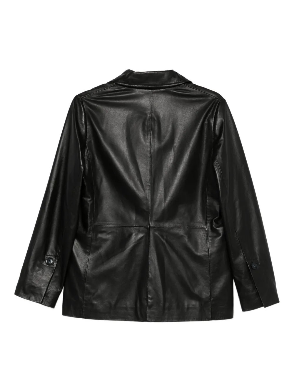 PS Paul Smith Leren jack Zwart