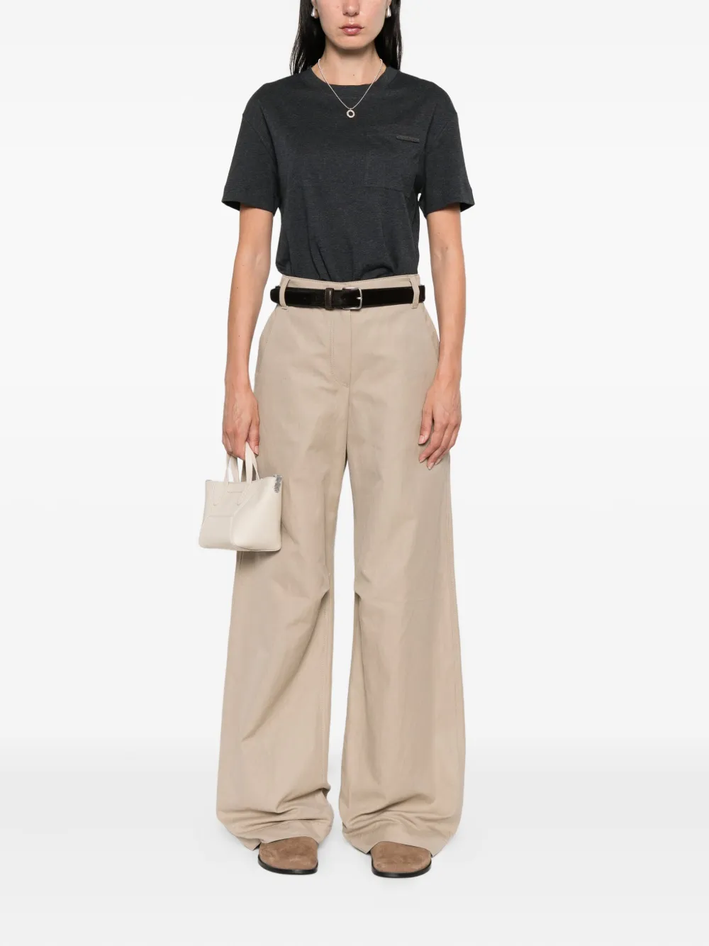 Brunello Cucinelli chest-pocket short-sleeve T-shirt | T-Shirts & Jersey Shirts | Image 2