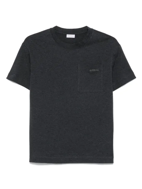 Brunello Cucinelli chest-pocket short-sleeve T-shirt