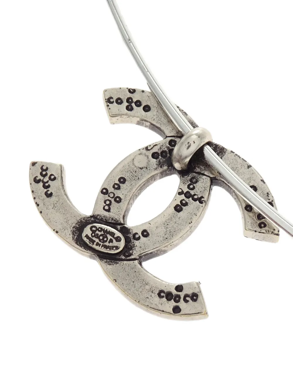 Pre-owned Chanel 2003 Cc-pendant Necklace