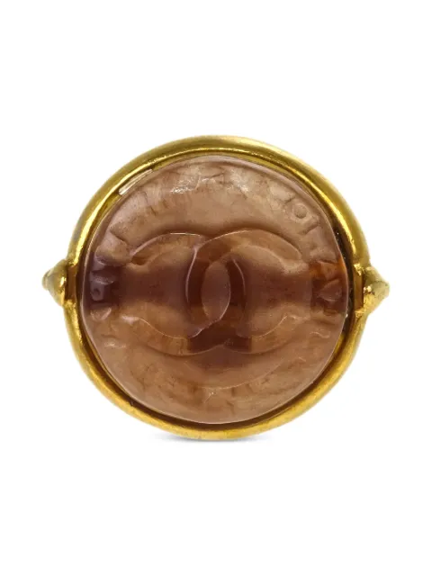 CHANEL Pre-Owned 1999 Interlocking CC ring