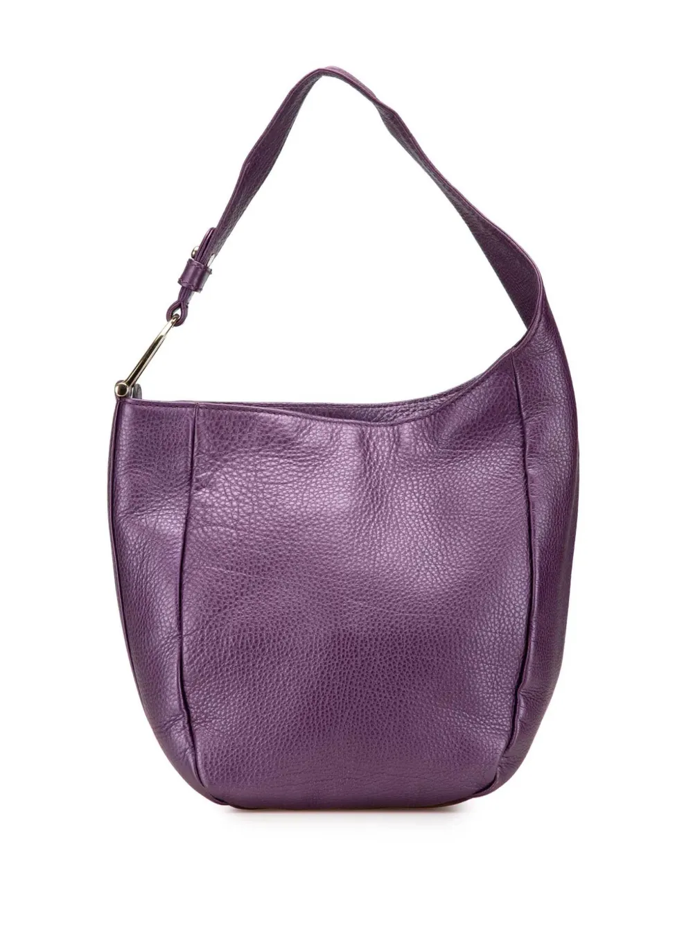 Gucci Pre-Owned 2000-2015 Metallic Leather Greenwich hobo bag - パープル Gucci Pre-Owned 2000-2015 Metallic Leather Greenwich hobo bag - パープル