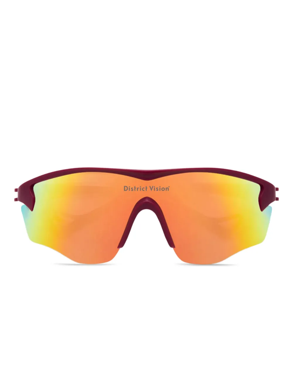 District Vision Junya Racer シールドサングラス - パープル District Vision Junya Racer シールドサングラス - パープル
