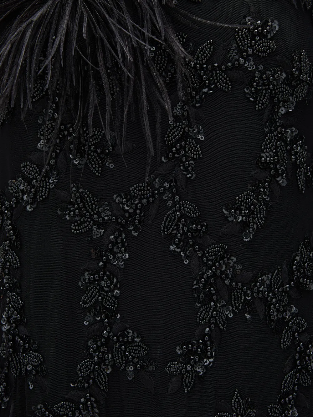 Rachel Gilbert Alby Gown Dress In Black