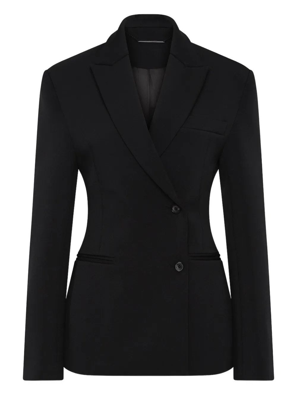 Rachel Gilbert Sergio blazer met wijde revers Zwart
