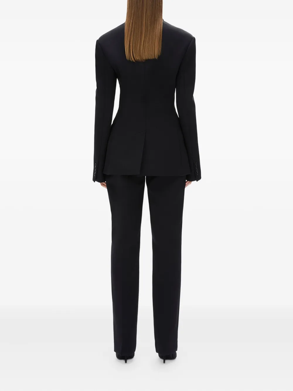 Rachel Gilbert Sergio blazer met wijde revers Zwart