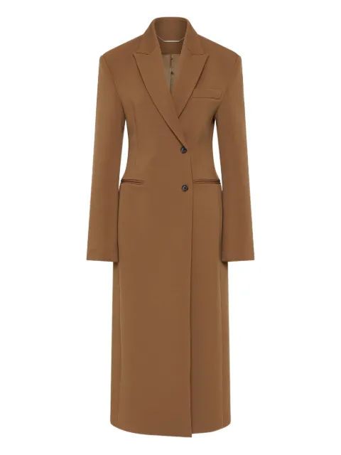 Rachel Gilbert Sergio padded-shoulder coat