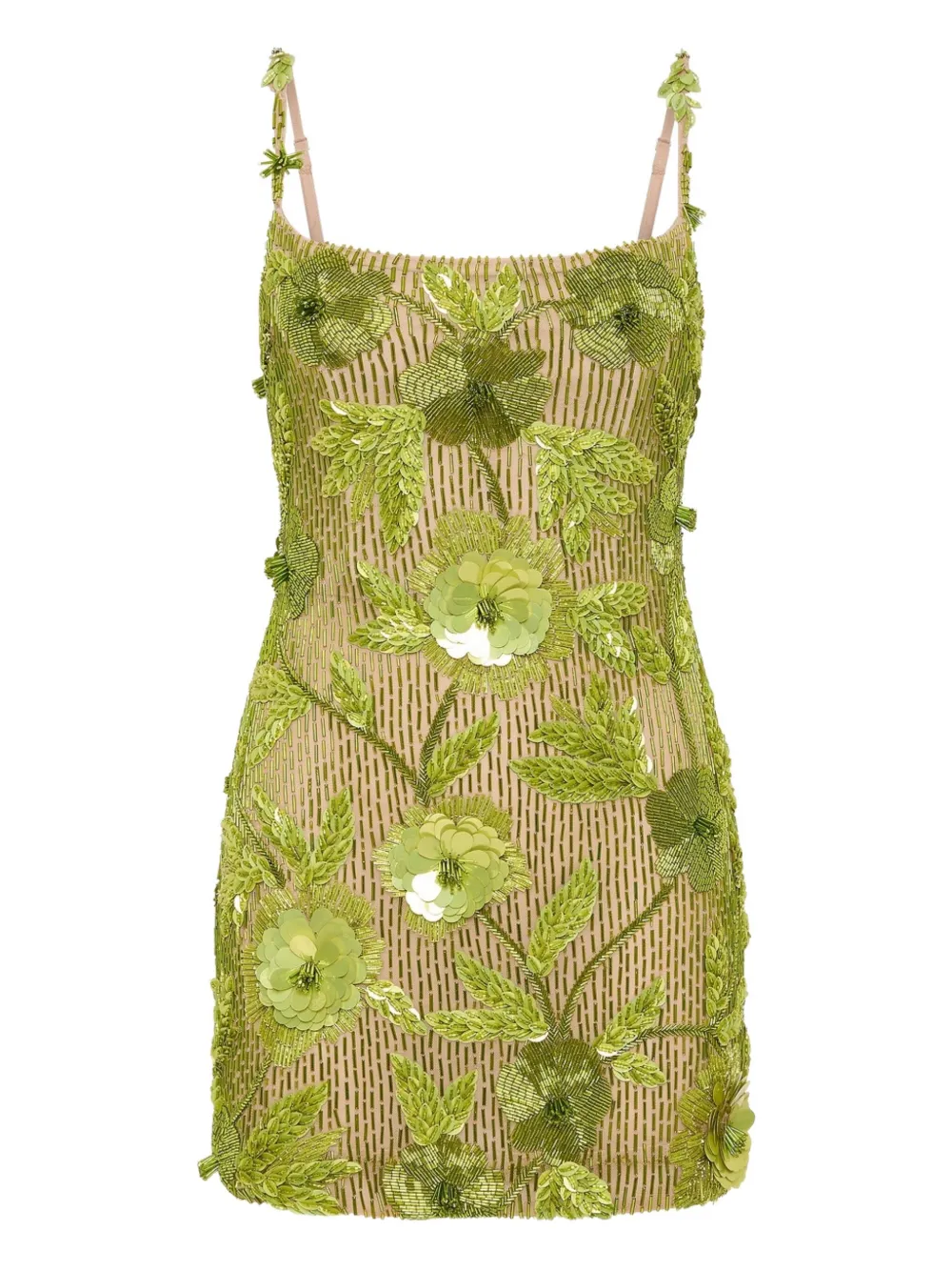 Rachel Gilbert Pierre ミニドレス - グリーン Rachel Gilbert Pierre ミニドレス - グリーン