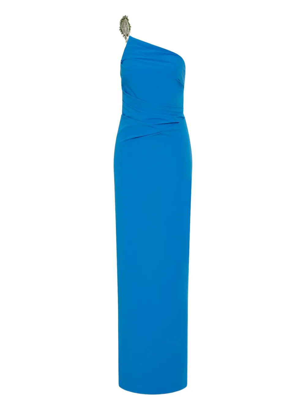 Rachel Gilbert Antoinne embellished one-shoulder maxi dress | Blue | Image 1