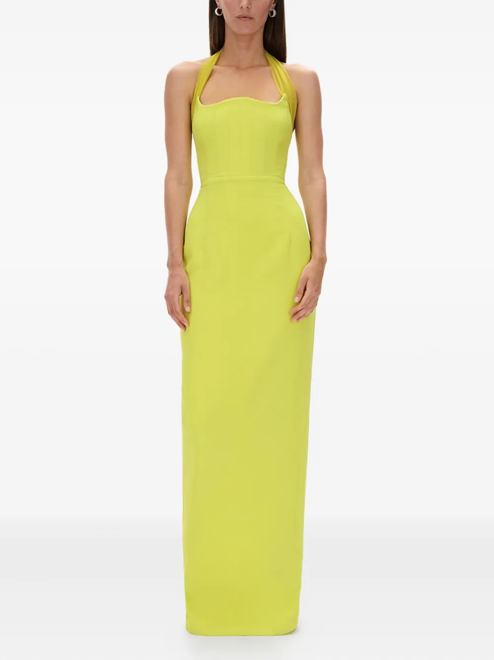 Rachel Gilbert Maria avondjurk - Geel