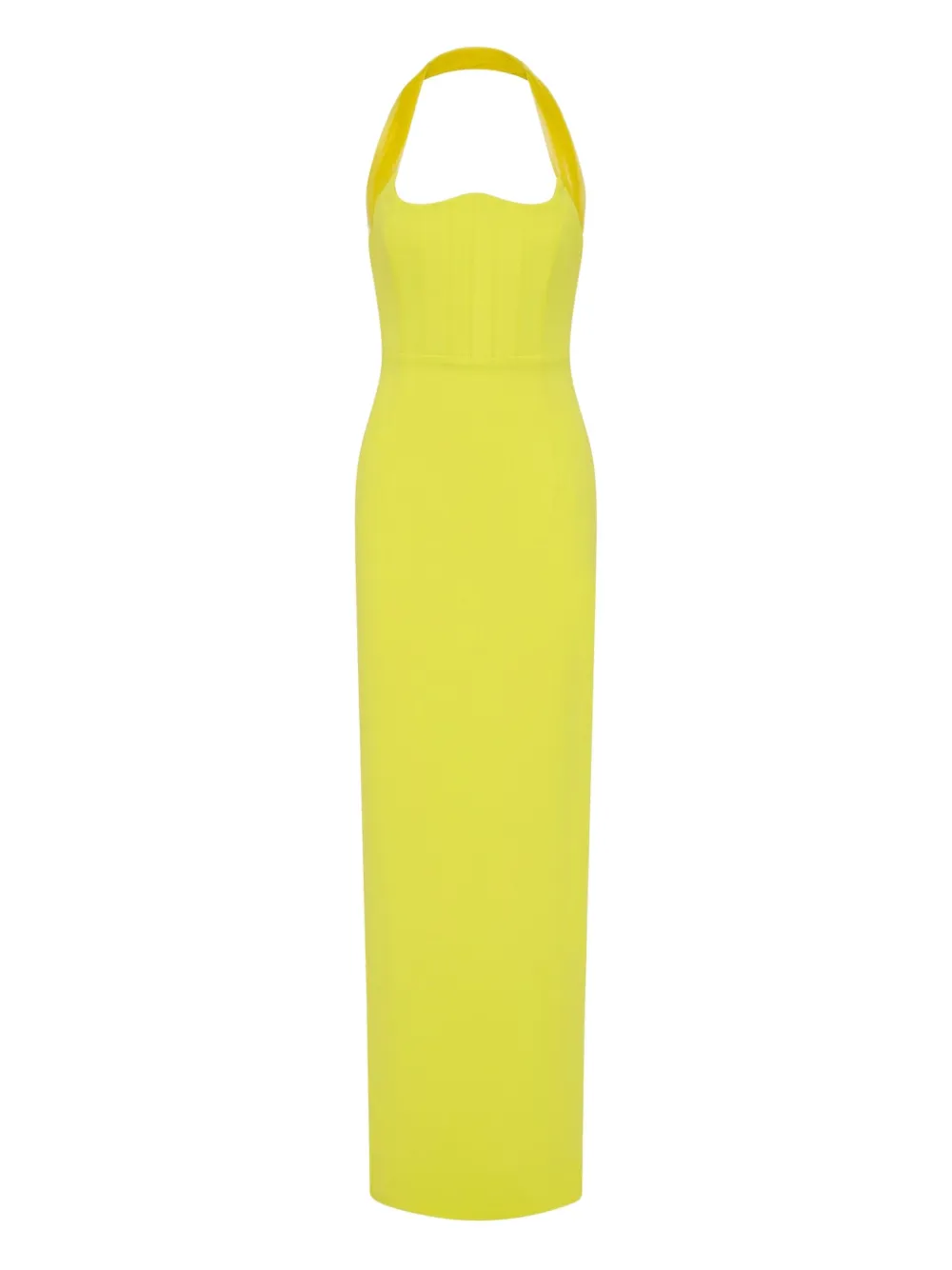 Rachel Gilbert Maria Gown Dress In Yellow