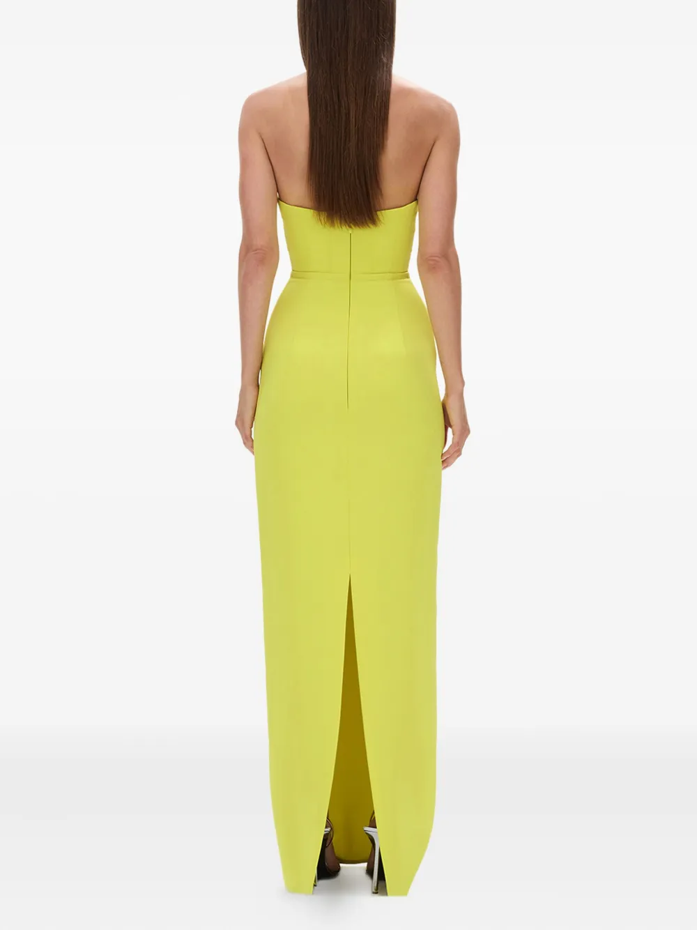 Rachel Gilbert Maria Gown Dress In Yellow