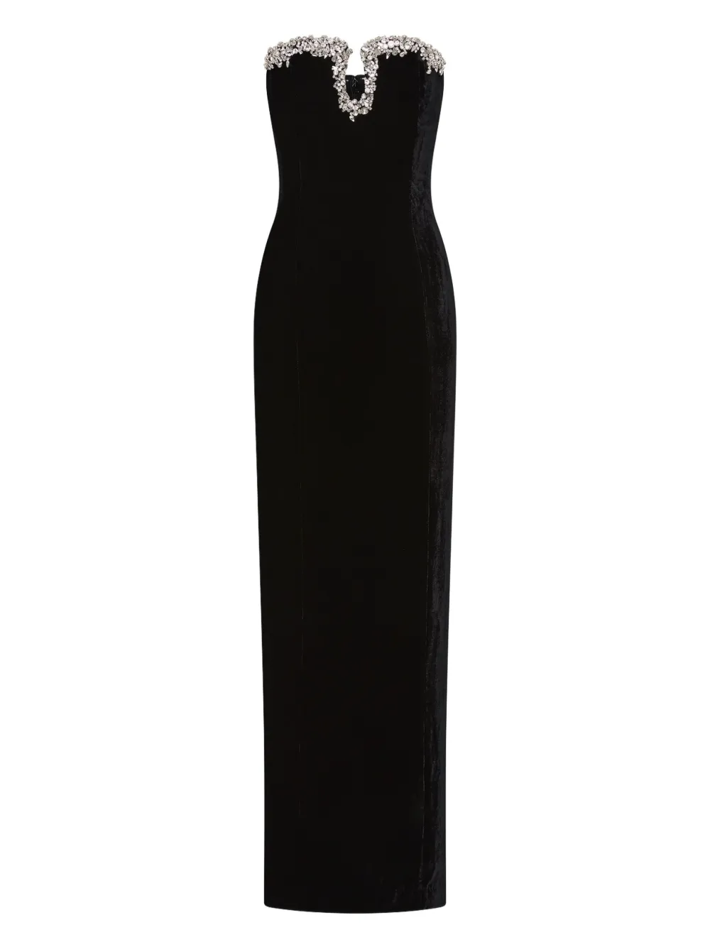 Rachel Gilbert Claudine ベルベットドレス - ブラック Rachel Gilbert Claudine ベルベットドレス - ブラック