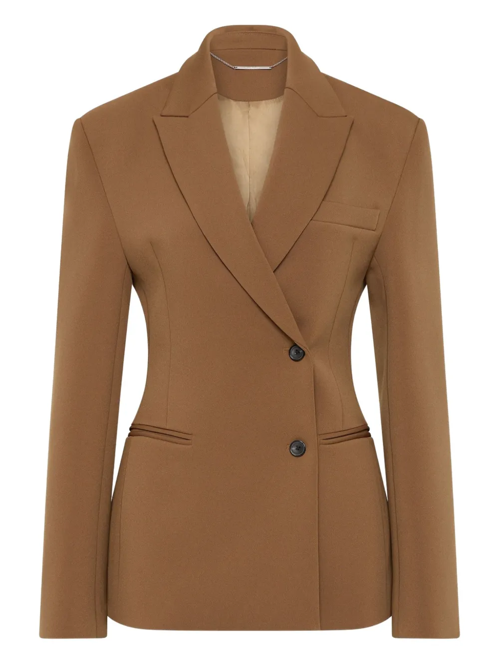 Rachel Gilbert Sergio blazer met dubbele rij knopen Bruin