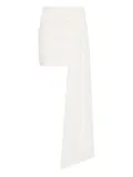 Rachel Gilbert Camille draped mini skirt - White
