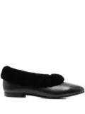 About Arianne Elias leather ballet flats - Black
