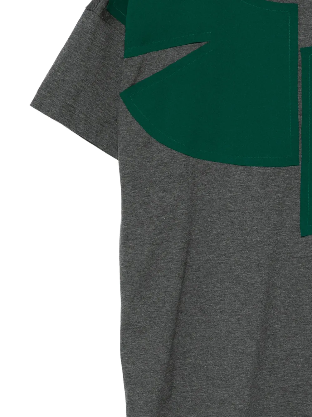 Enföld Patchwork T-shirt In Gray