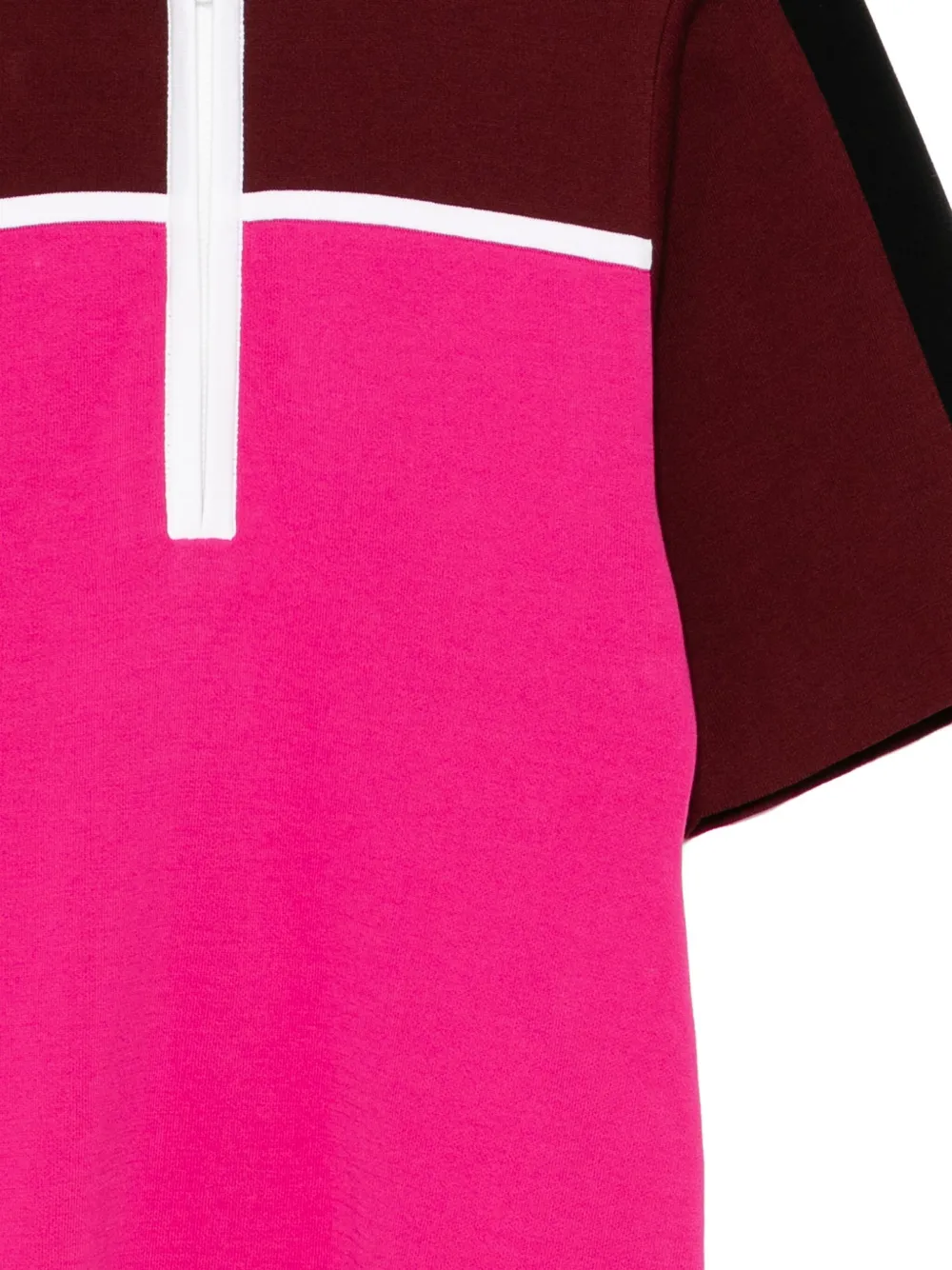 Enföld Contrasterende top Roze