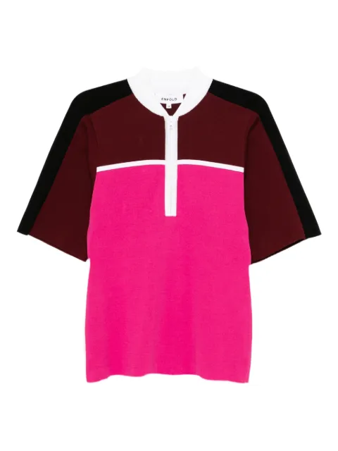 Enföld contrast-colour top