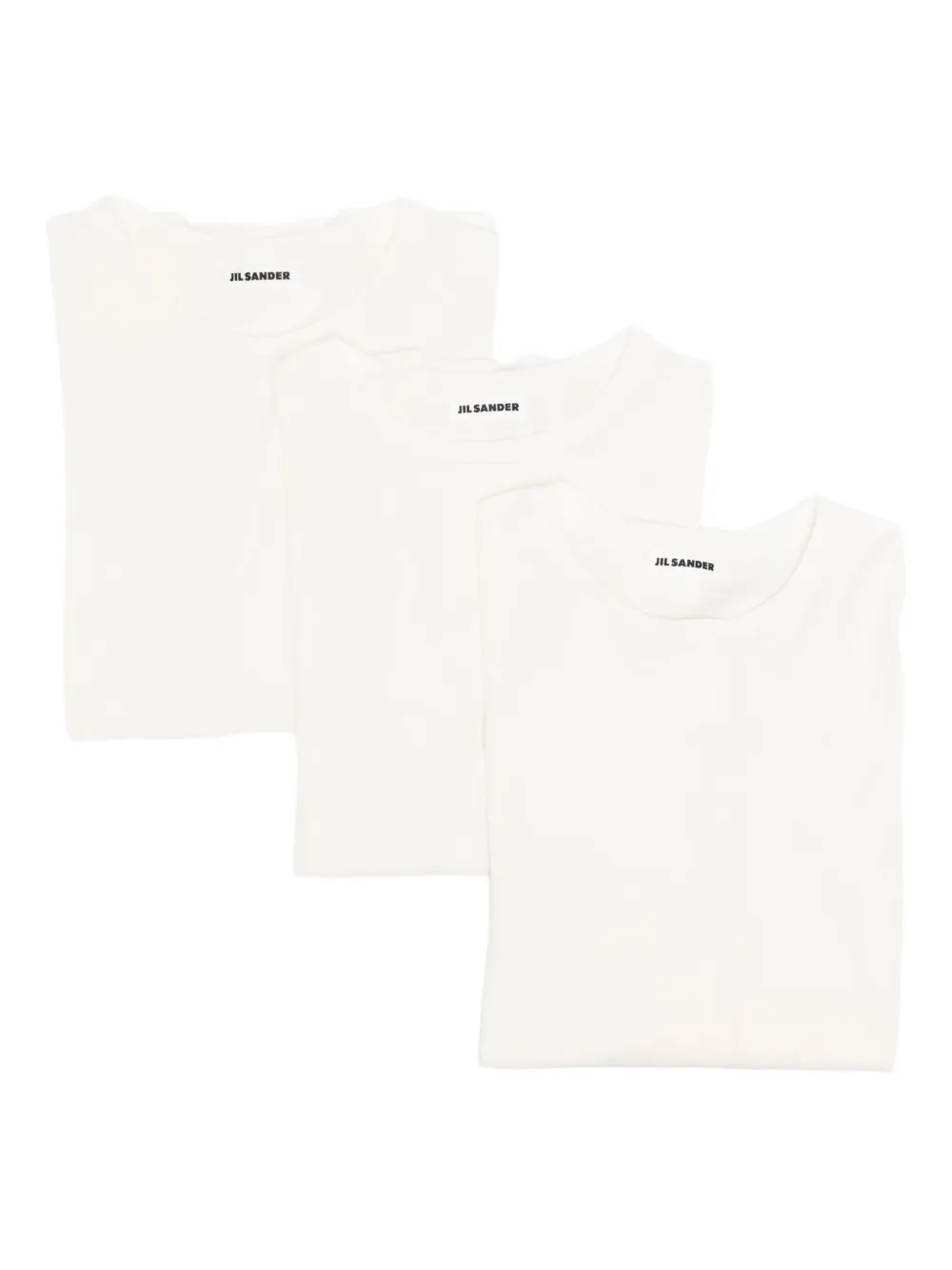 Jil Sander Katoenen T-shirt Wit