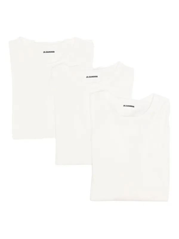 【送料&関税込】Jil Sander White Cotton T-shirt 30938901_60285348_600.jpg