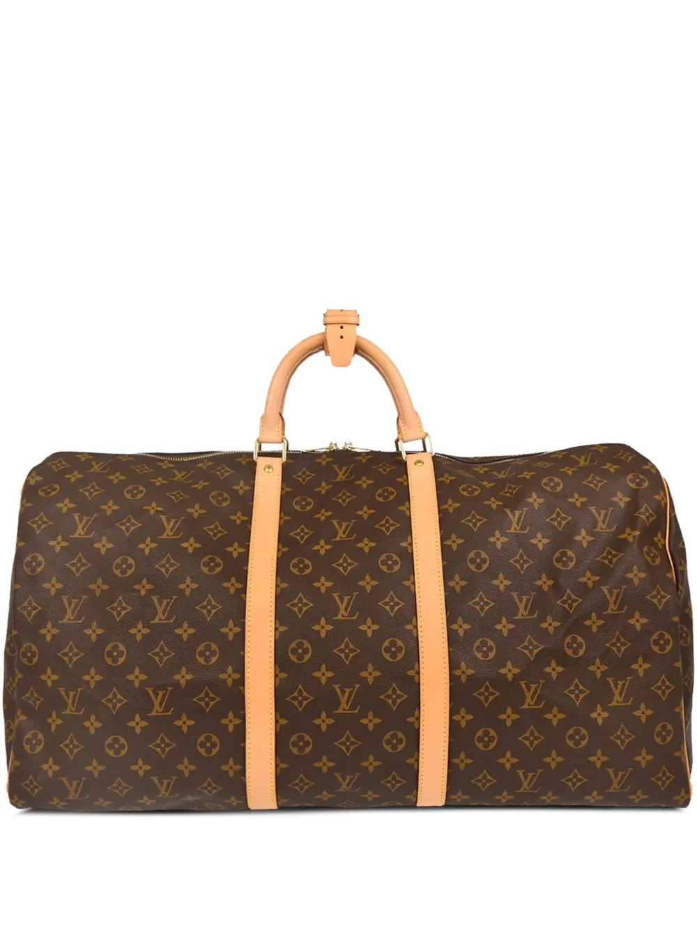Louis Vuitton Pre-Owned 2000 Keepall 60 duffle handbag - ブラウン Louis Vuitton Pre-Owned 2000 Keepall 60 duffle handbag - ブラウン