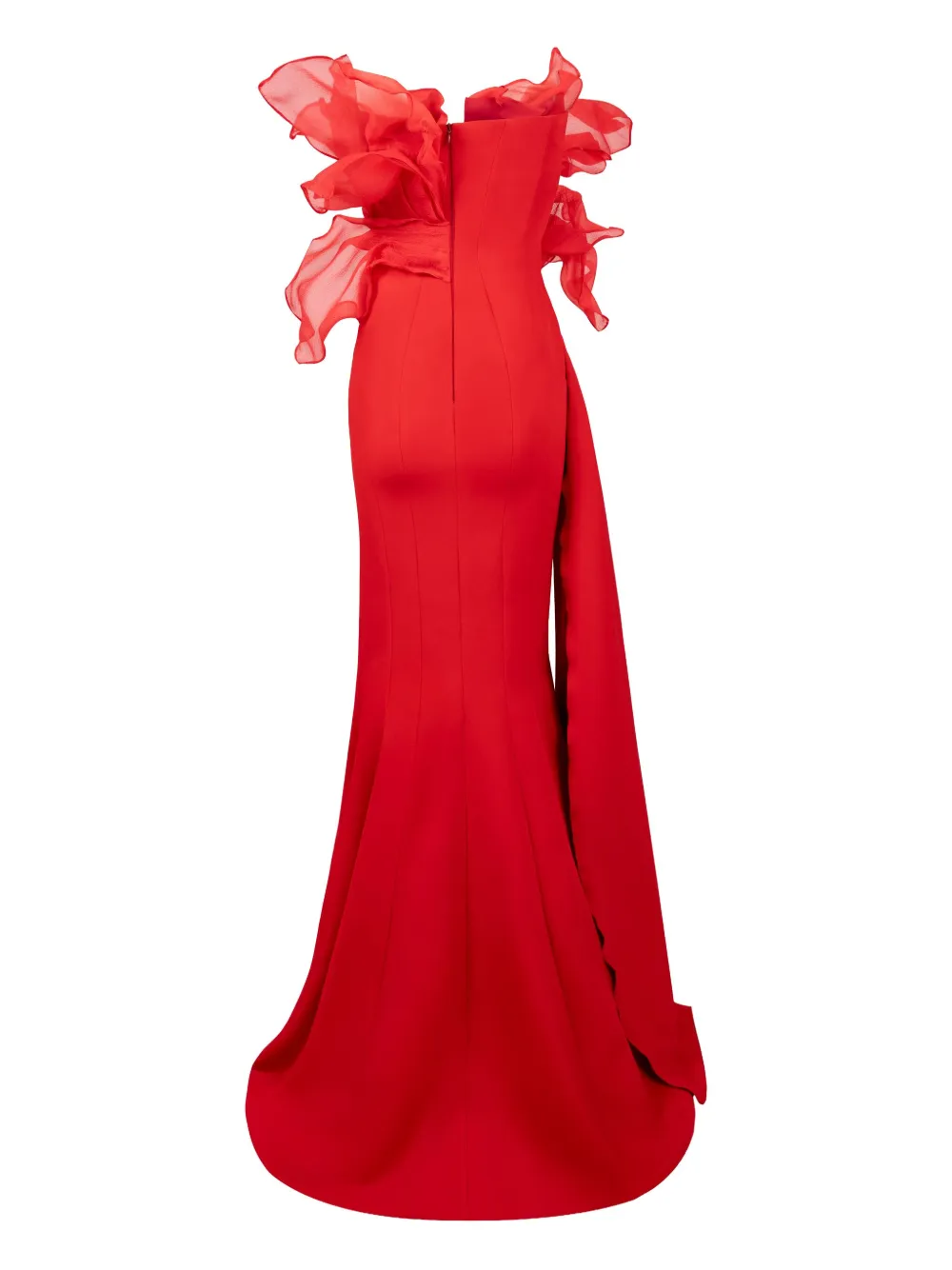 Gaby Charbachy Glamorous avondjurk Rood