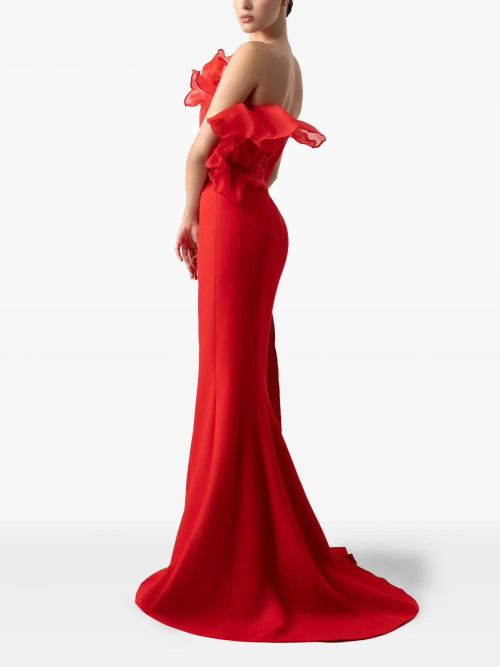 Gaby Charbachy Glamorous avondjurk Rood