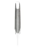 PINKO pearl-embellished chain necklace - Silver