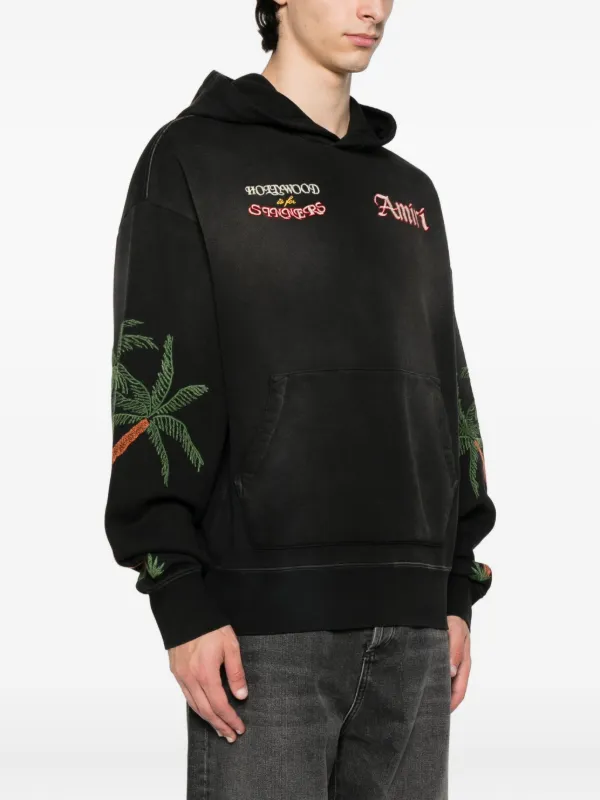 AMIRI パームツリーパーカー | ブラック | FARFETCH JP
