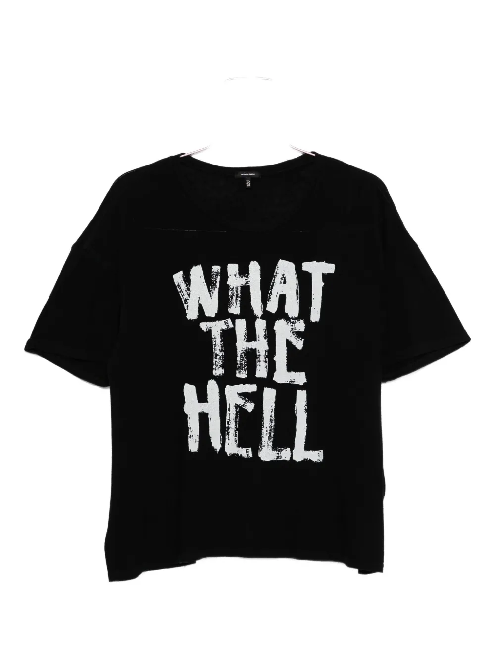 R13 graphic-print T-shirt Zwart